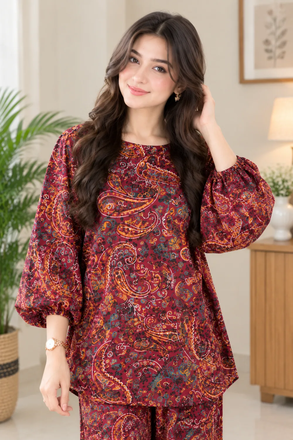 Royal Paisley Co-ord✨️